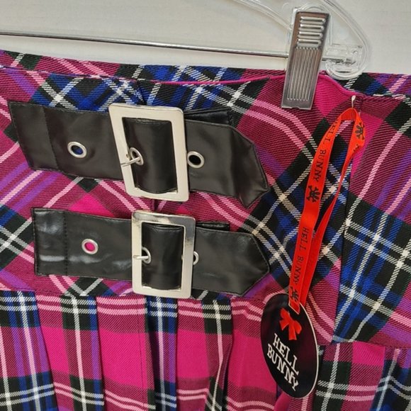 Hell Bunny - CHELSY MINI SKIRT Size Large - Picture 6 of 6